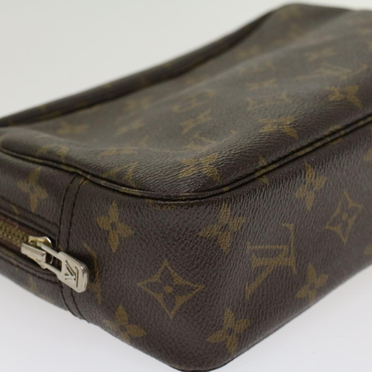 LOUIS VUITTON Monogram Trousse Toilette 23 Clutch Bag M47524 LV Auth 45171