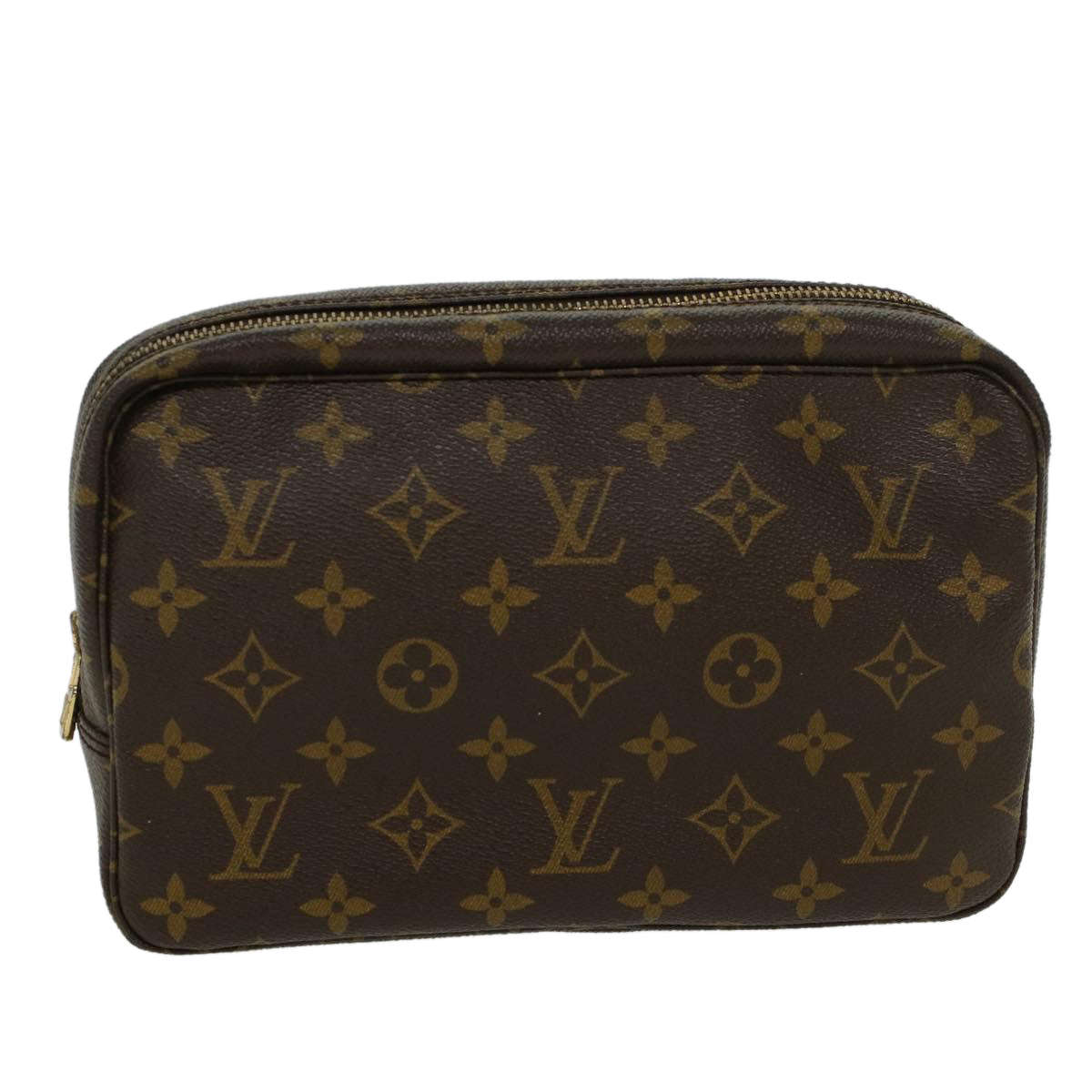 LOUIS VUITTON Monogram Trousse Toilette 23 Clutch Bag M47524 LV Auth 45172