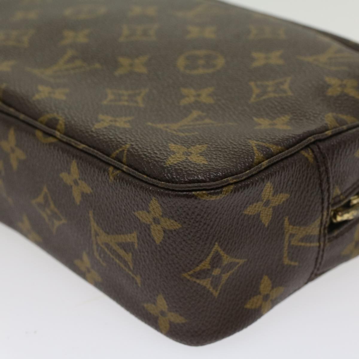 LOUIS VUITTON Monogram Trousse Toilette 23 Clutch Bag M47524 LV Auth 45172