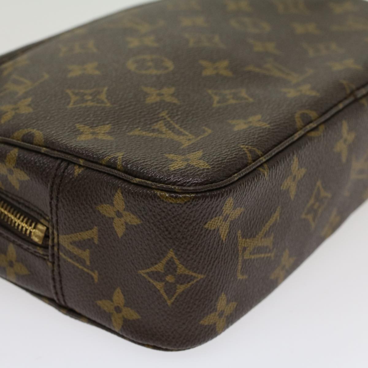 LOUIS VUITTON Monogram Trousse Toilette 23 Clutch Bag M47524 LV Auth 45172