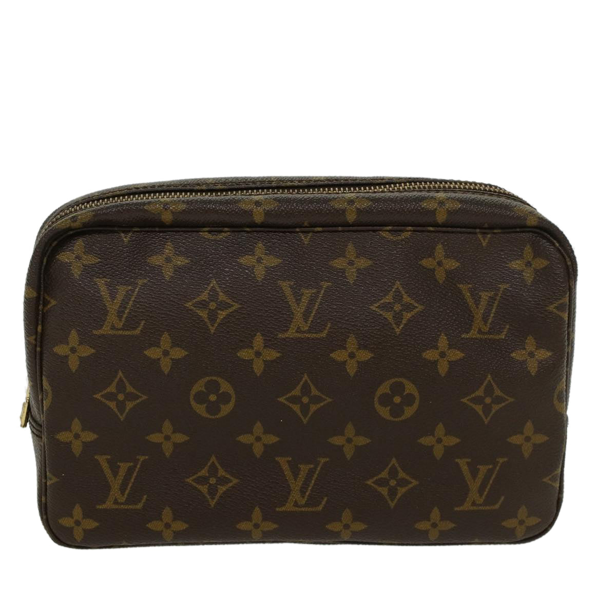 LOUIS VUITTON Monogram Trousse Toilette 23 Clutch Bag M47524 LV Auth 45172