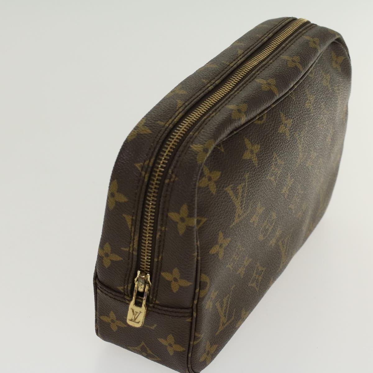 LOUIS VUITTON Monogram Trousse Toilette 23 Clutch Bag M47524 LV Auth 45172