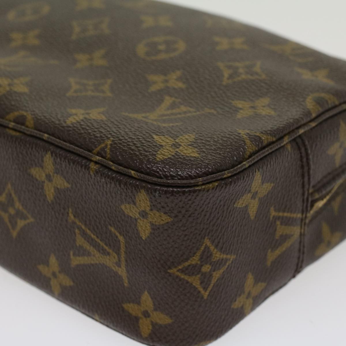 LOUIS VUITTON Monogram Trousse Toilette 23 Clutch Bag M47524 LV Auth 45172