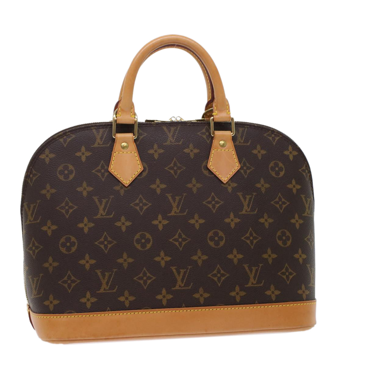 LOUIS VUITTON Monogram Alma Hand Bag M51130 LV Auth 45200