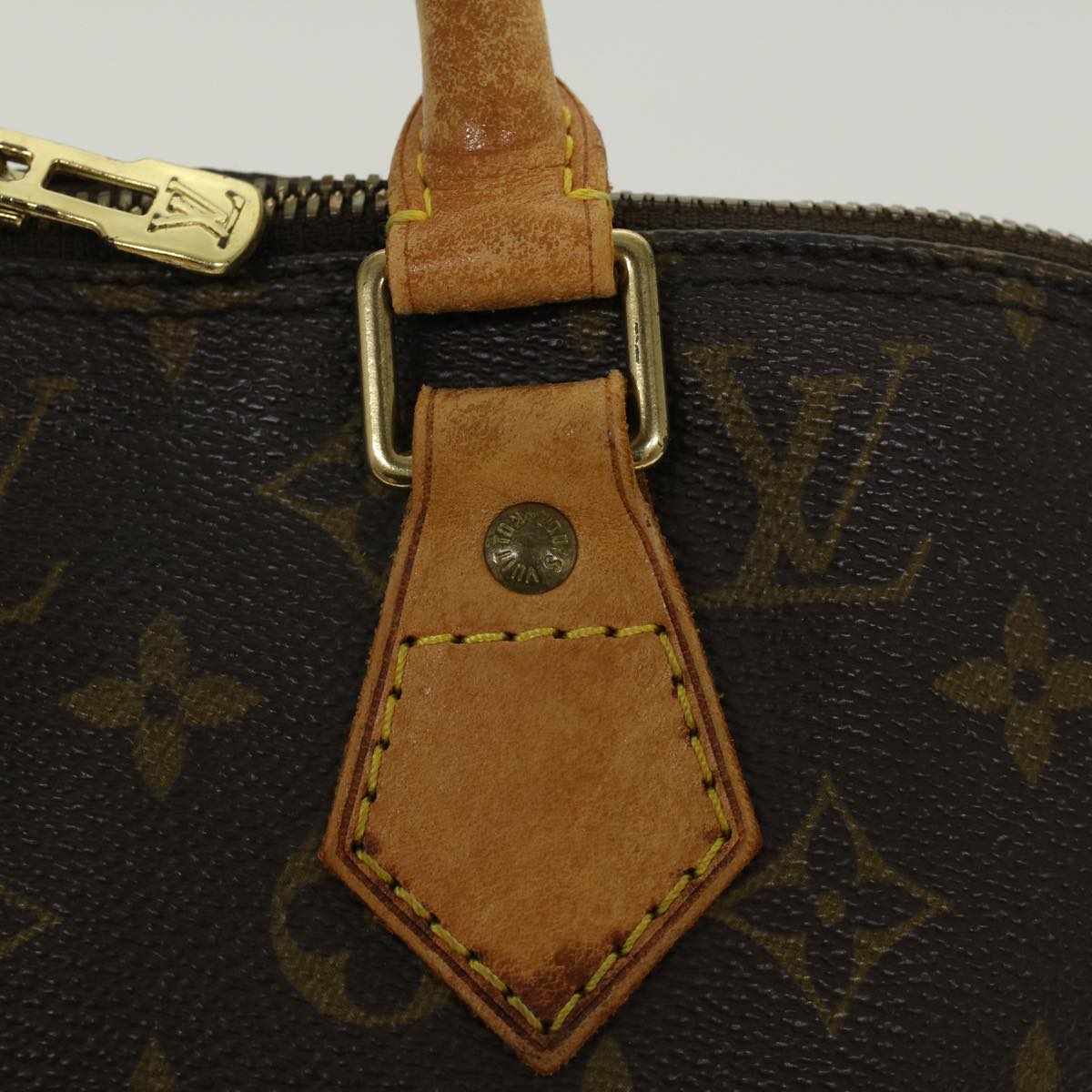 LOUIS VUITTON Monogram Alma Hand Bag M51130 LV Auth 45202