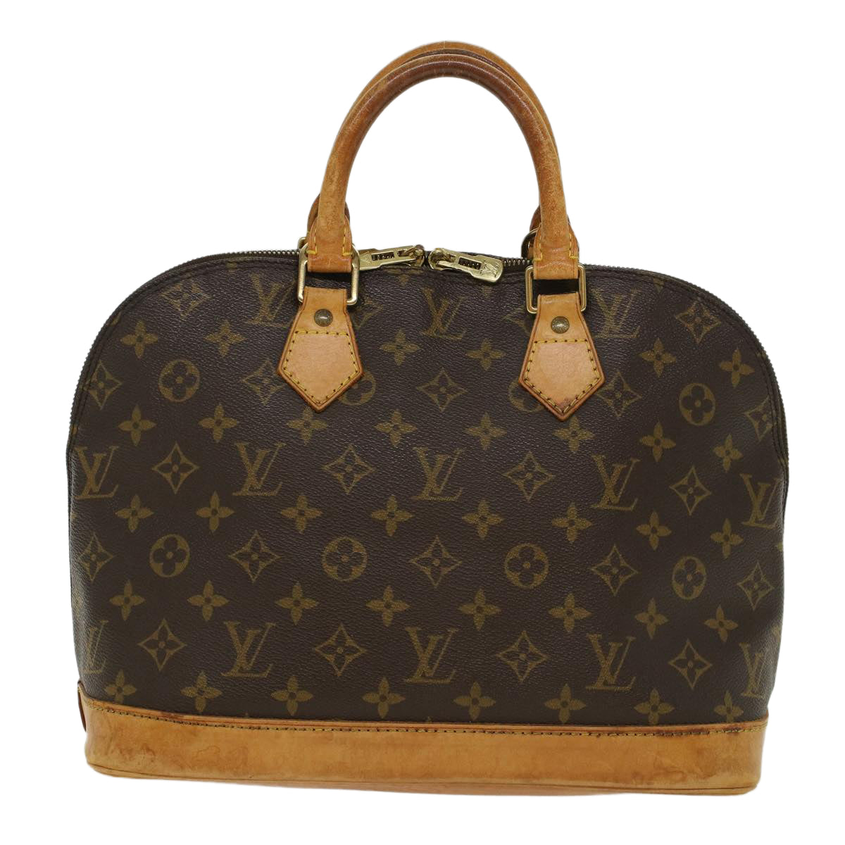 LOUIS VUITTON Monogram Alma Hand Bag M51130 LV Auth 45202