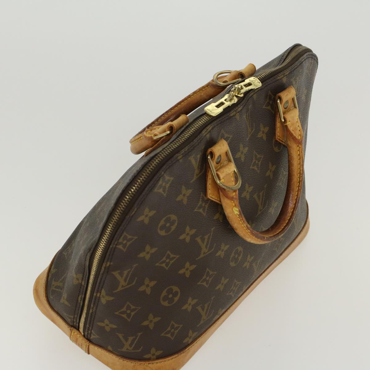 LOUIS VUITTON Monogram Alma Hand Bag M51130 LV Auth 45202