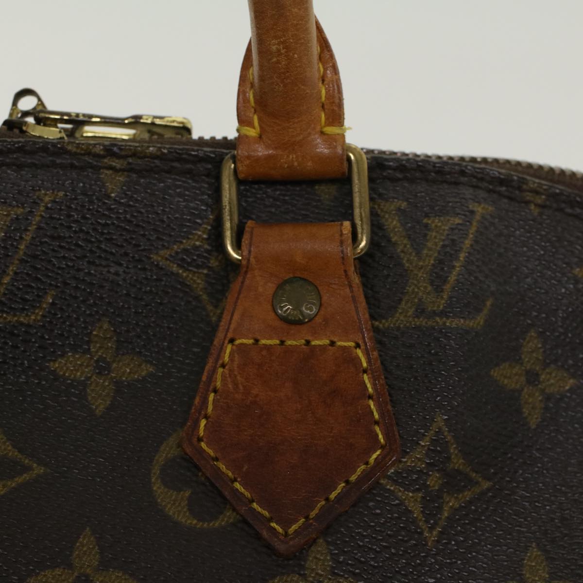 LOUIS VUITTON Monogram Alma Hand Bag M51130 LV Auth 45203