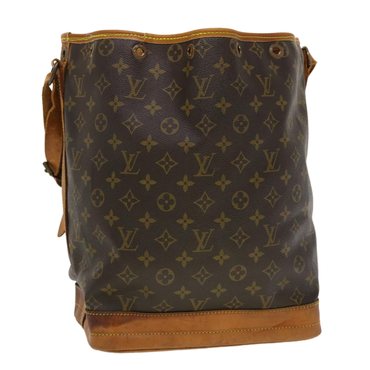 LOUIS VUITTON Monogram Noe Shoulder Bag M42224 LV Auth 45206