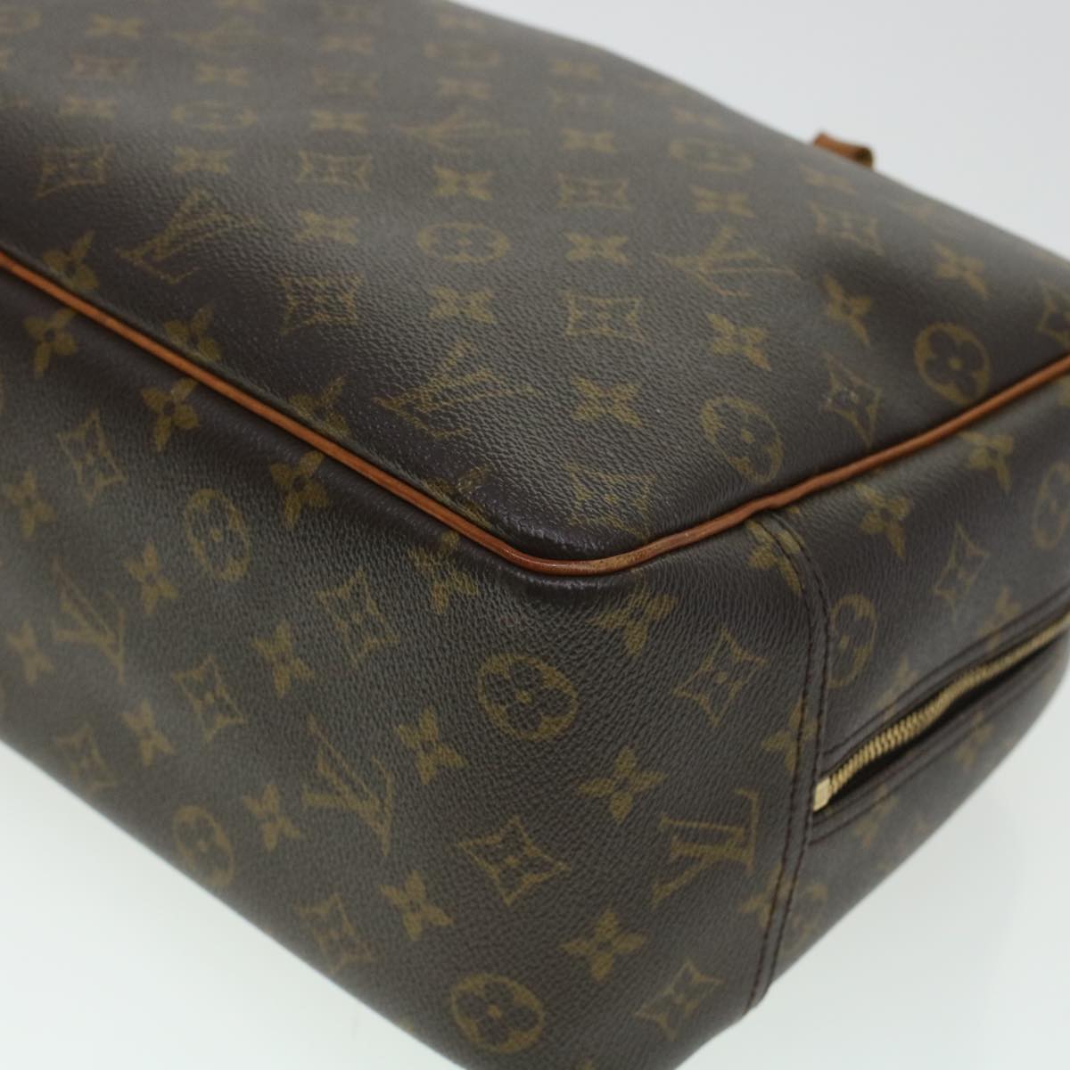 LOUIS VUITTON Monogram Deauville Hand Bag M47270 LV Auth 45210