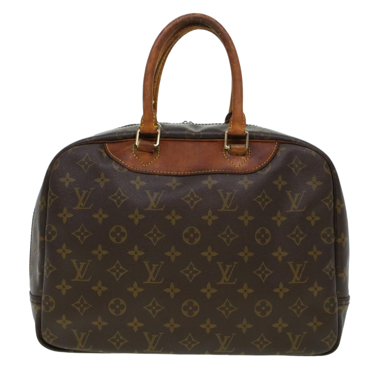 LOUIS VUITTON Monogram Deauville Hand Bag M47270 LV Auth 45211