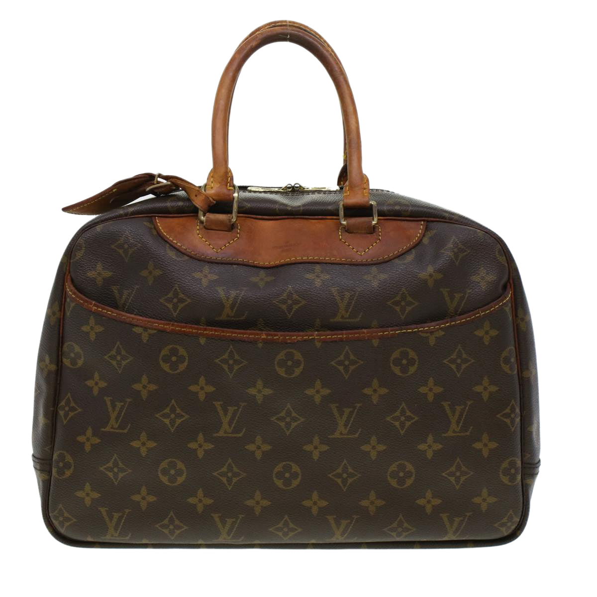 LOUIS VUITTON Monogram Deauville Hand Bag M47270 LV Auth 45211