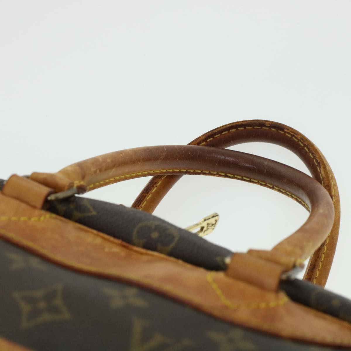 LOUIS VUITTON Monogram Deauville Hand Bag M47270 LV Auth 45212