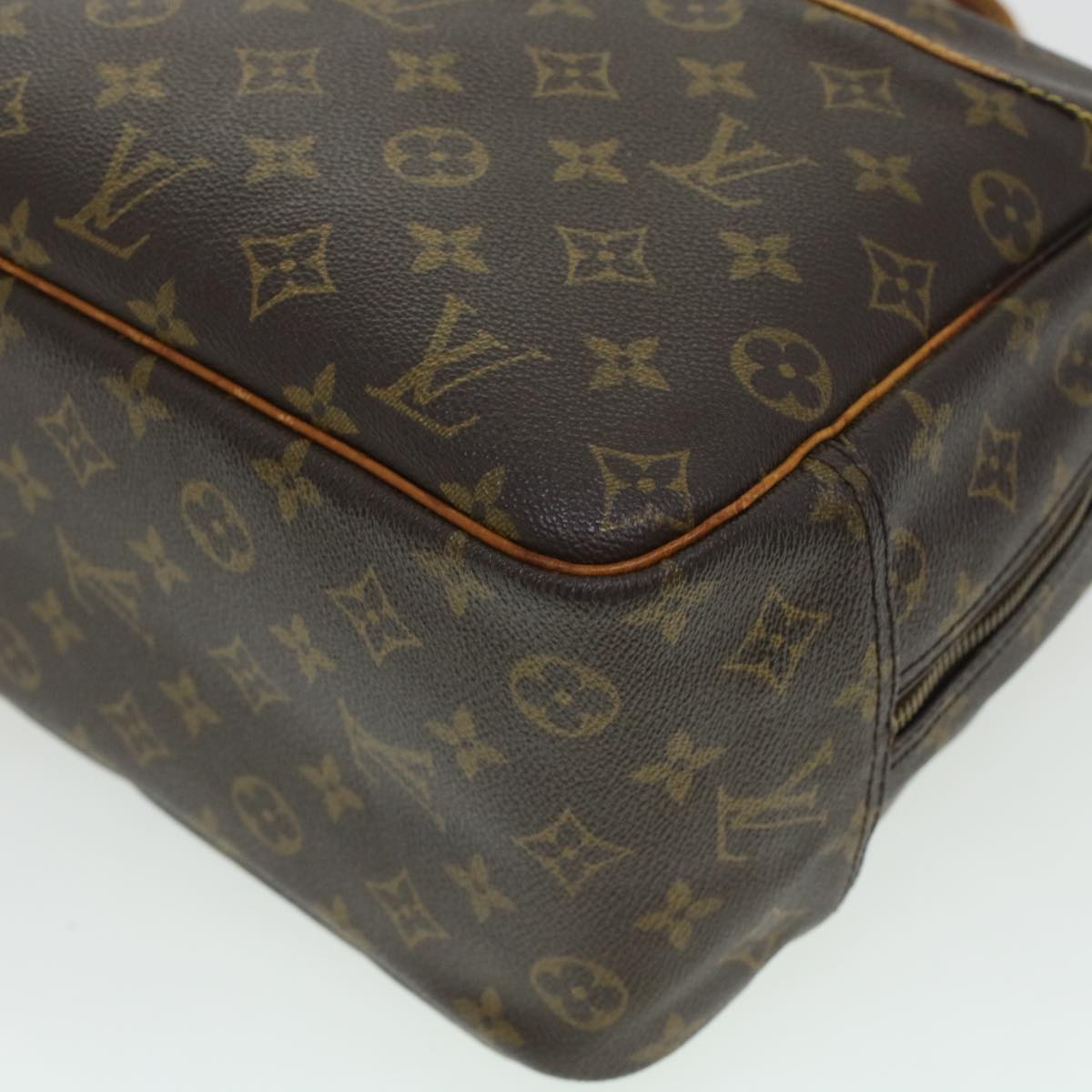 LOUIS VUITTON Monogram Deauville Hand Bag M47270 LV Auth 45212