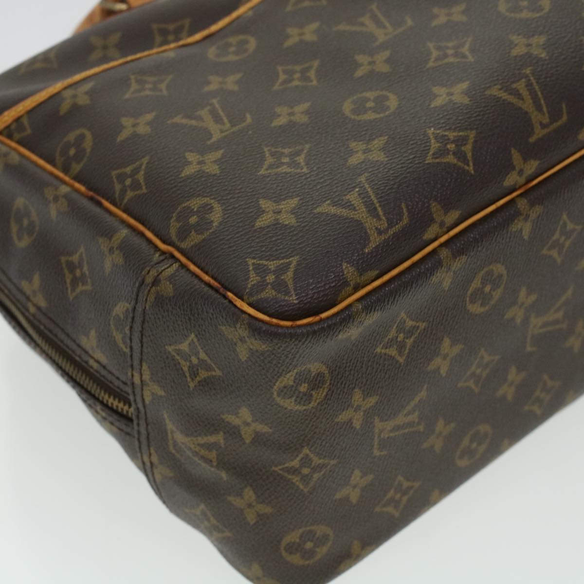 LOUIS VUITTON Monogram Deauville Hand Bag M47270 LV Auth 45212