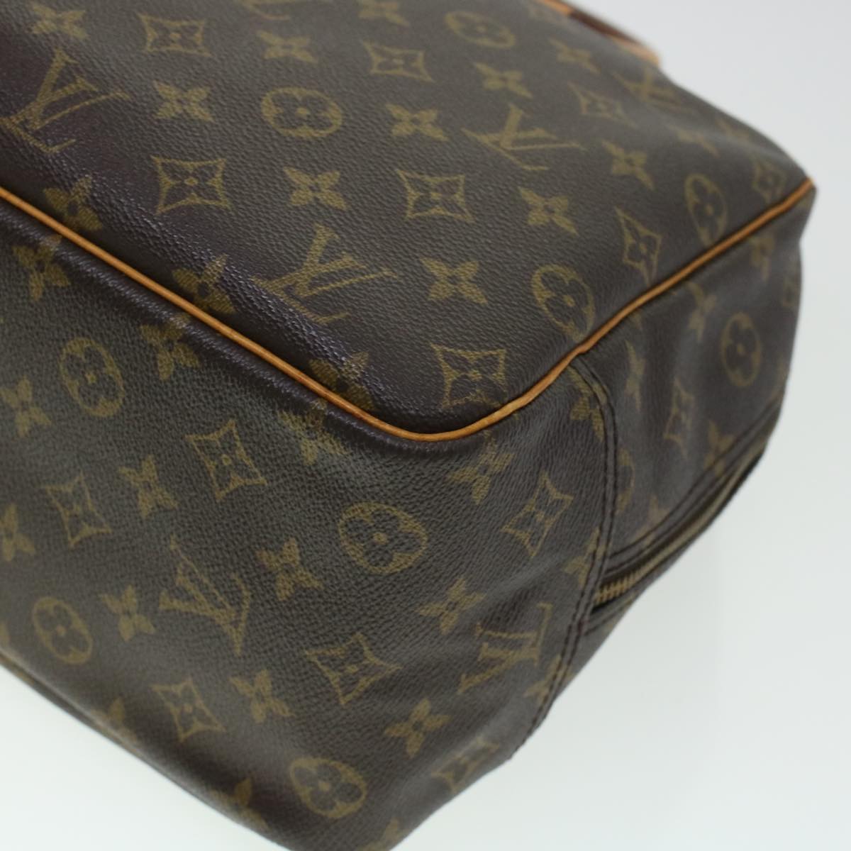 LOUIS VUITTON Monogram Deauville Hand Bag M47270 LV Auth 45212