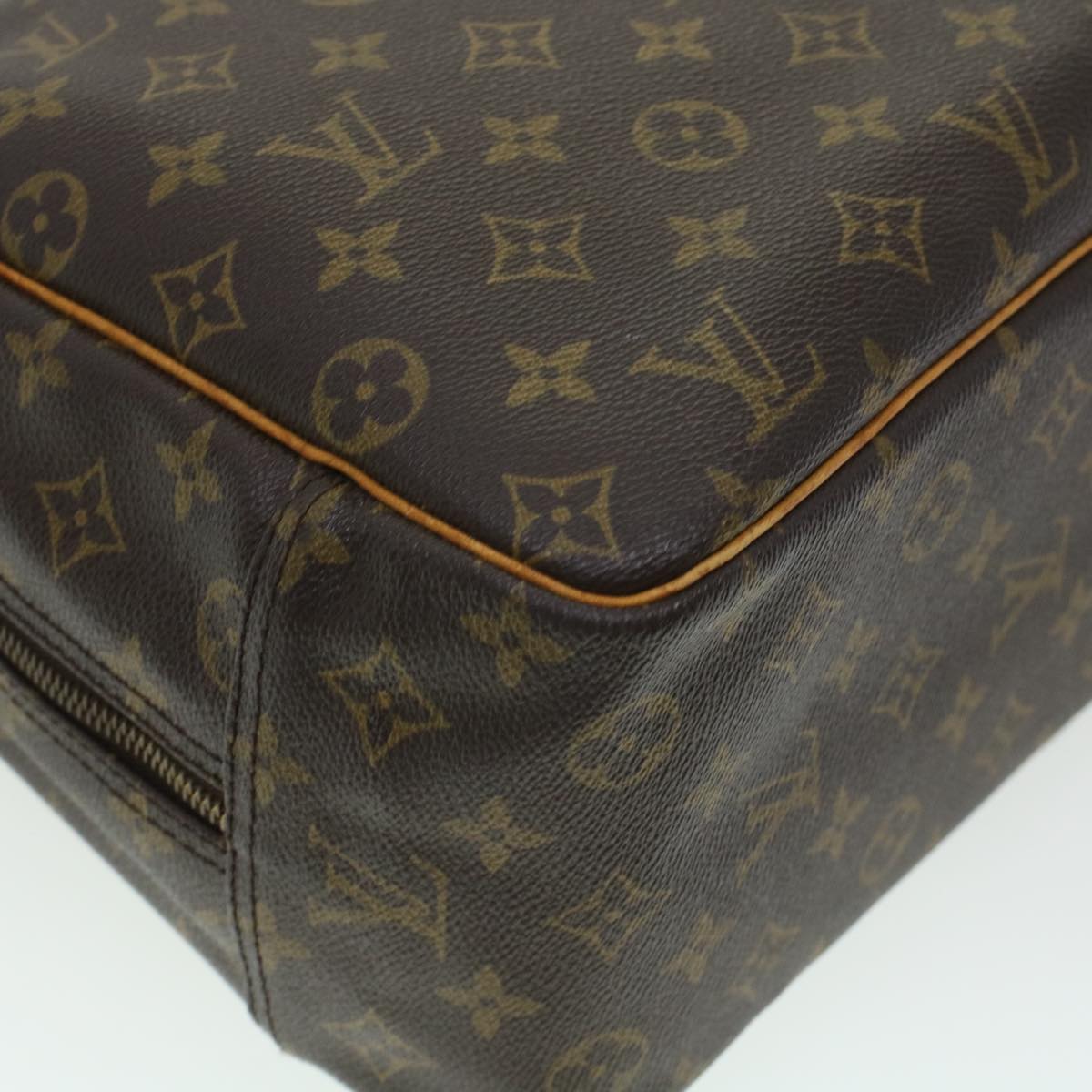 LOUIS VUITTON Monogram Deauville Hand Bag M47270 LV Auth 45212