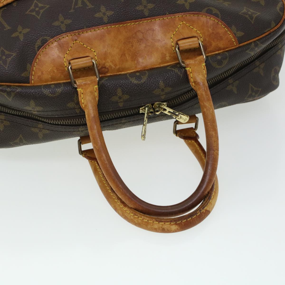 LOUIS VUITTON Monogram Deauville Hand Bag M47270 LV Auth 45212