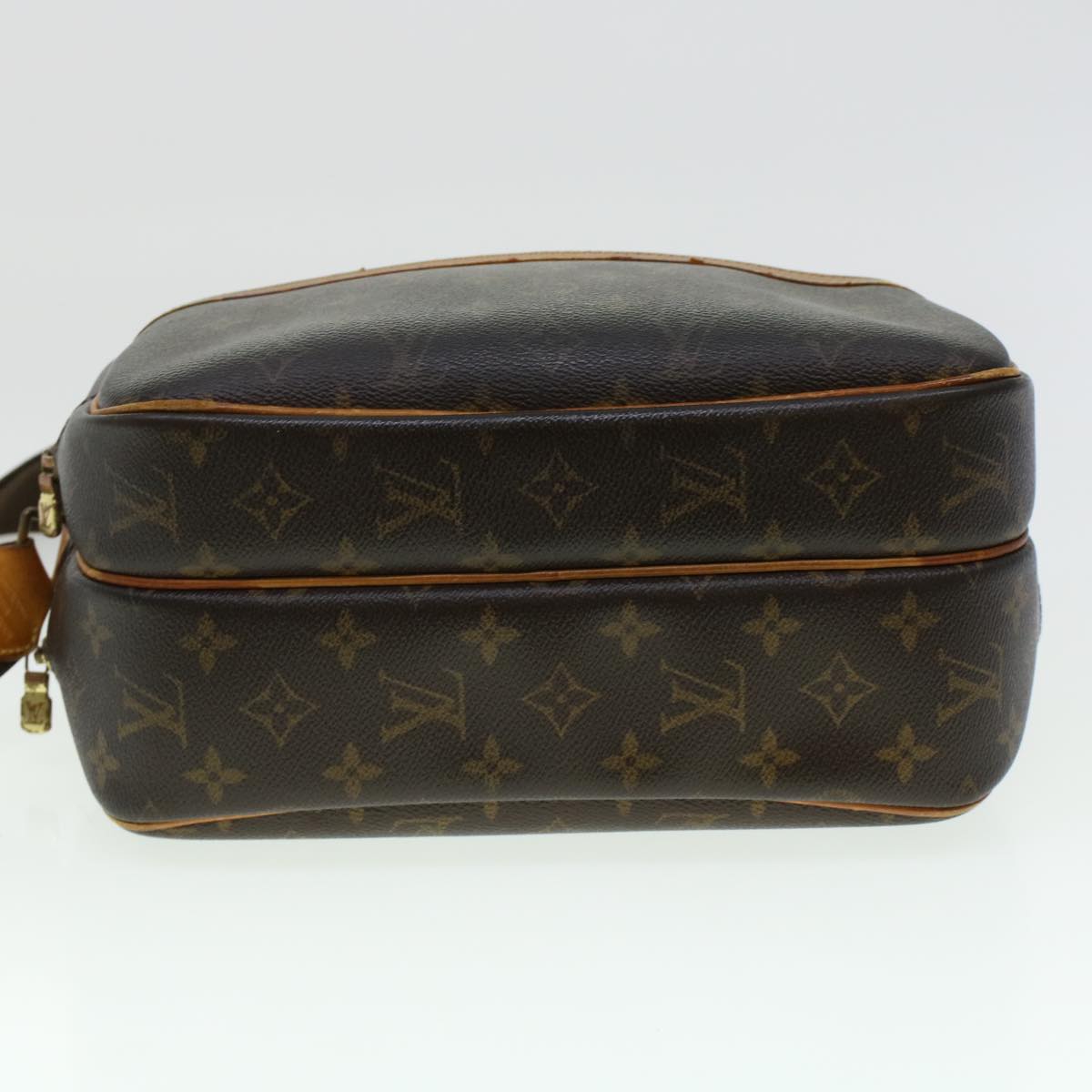 LOUIS VUITTON Monogram Reporter PM Shoulder Bag M45254 LV Auth 45218