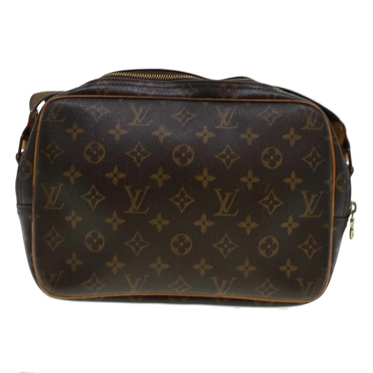 LOUIS VUITTON Monogram Reporter PM Shoulder Bag M45254 LV Auth 45218