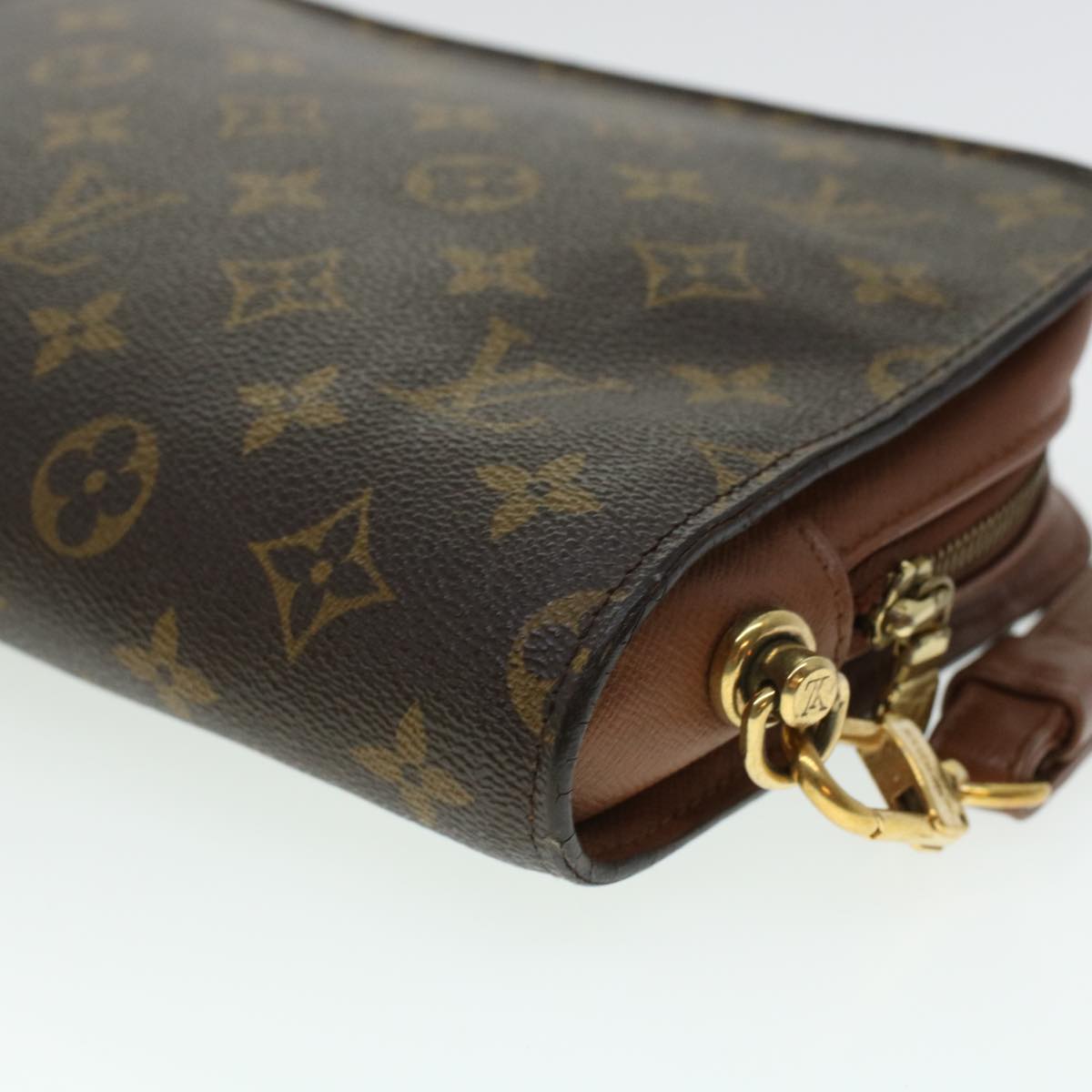 LOUIS VUITTON Monogram Orsay Clutch Bag M51790 LV Auth 45236