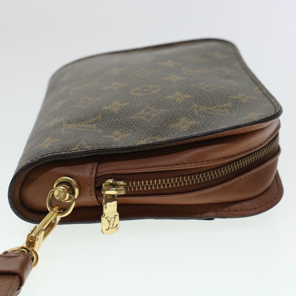 LOUIS VUITTON Monogram Orsay Clutch Bag M51790 LV Auth 45236