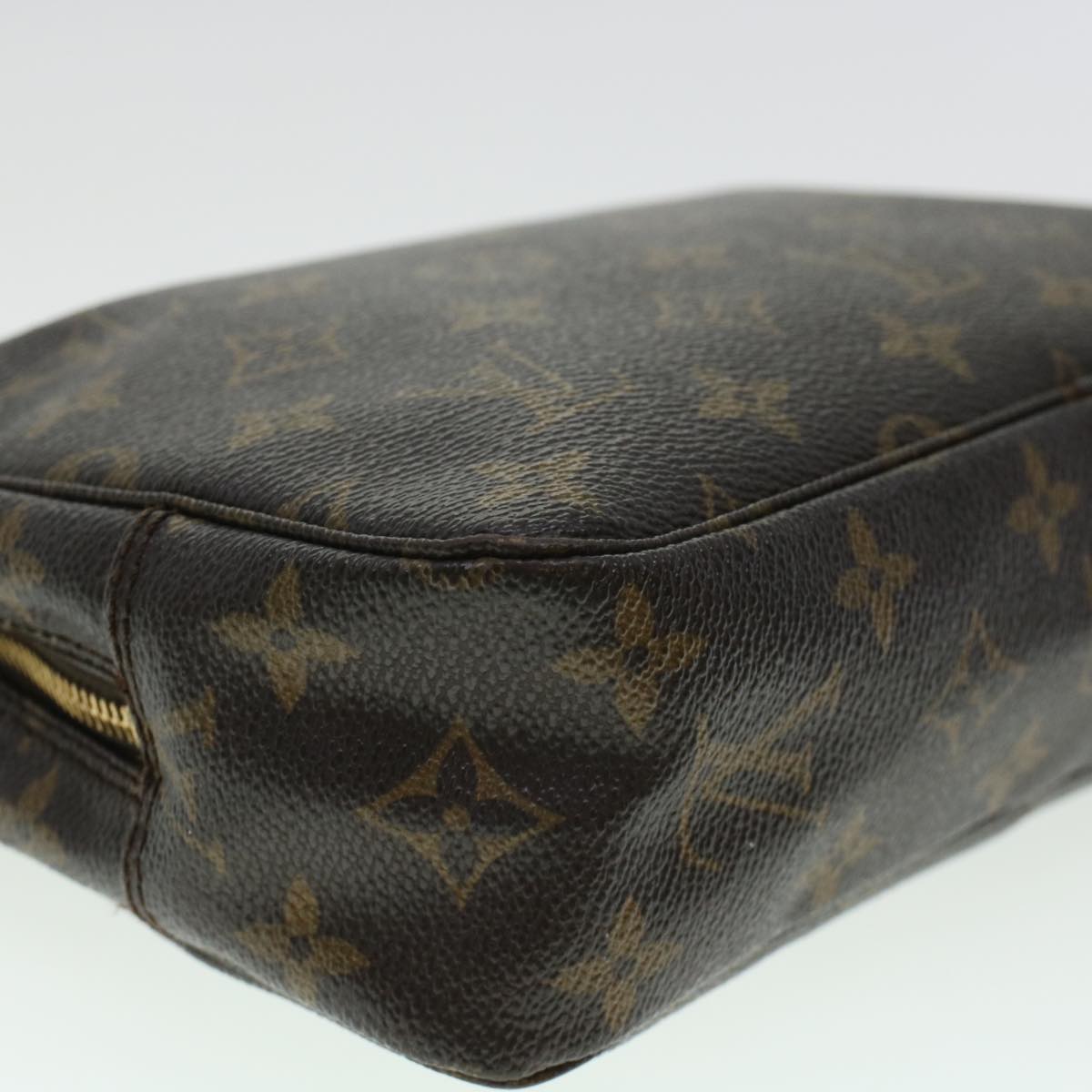 LOUIS VUITTON Monogram Trousse Toilette 23 Clutch Bag M47524 LV Auth 45237