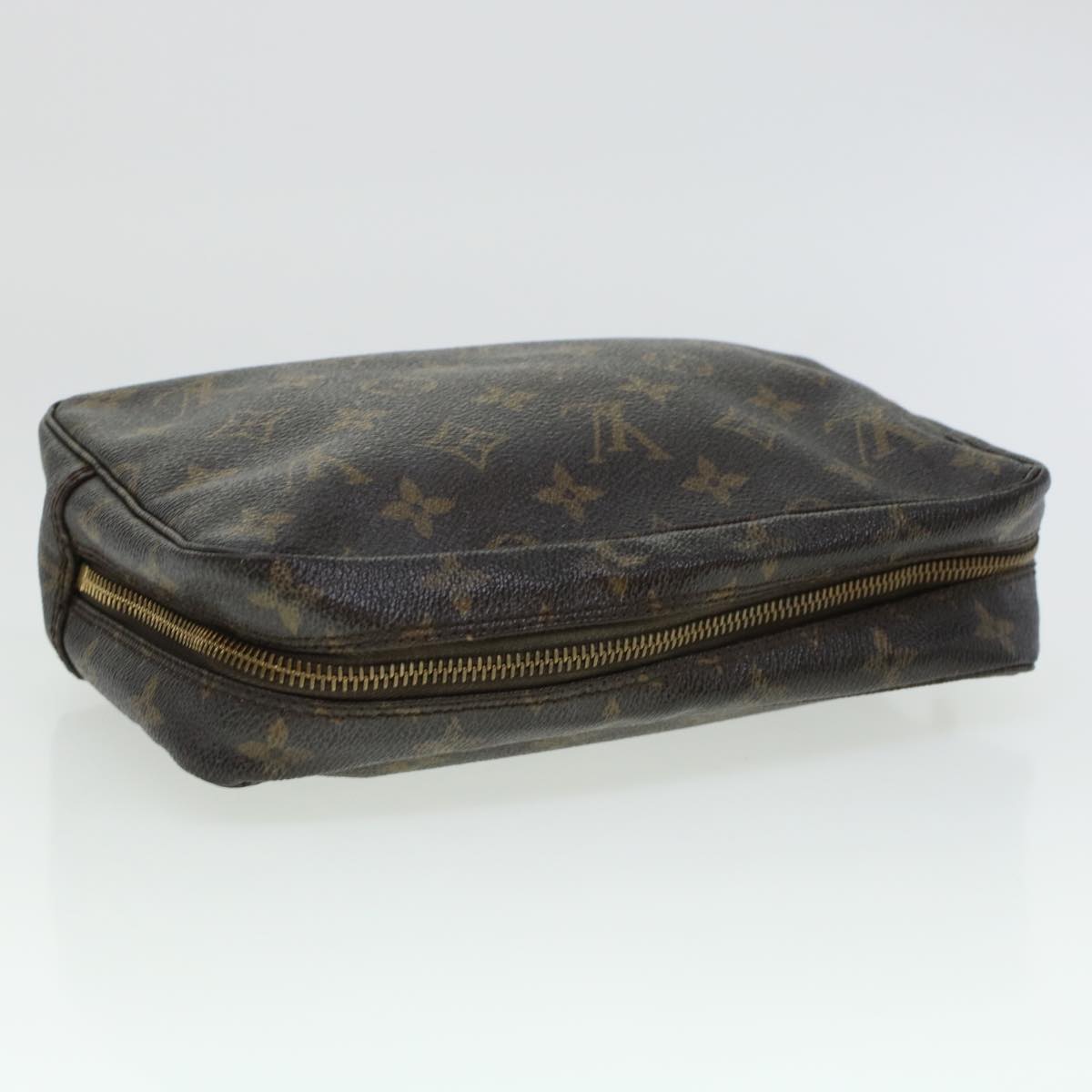 LOUIS VUITTON Monogram Trousse Toilette 23 Clutch Bag M47524 LV Auth 45237