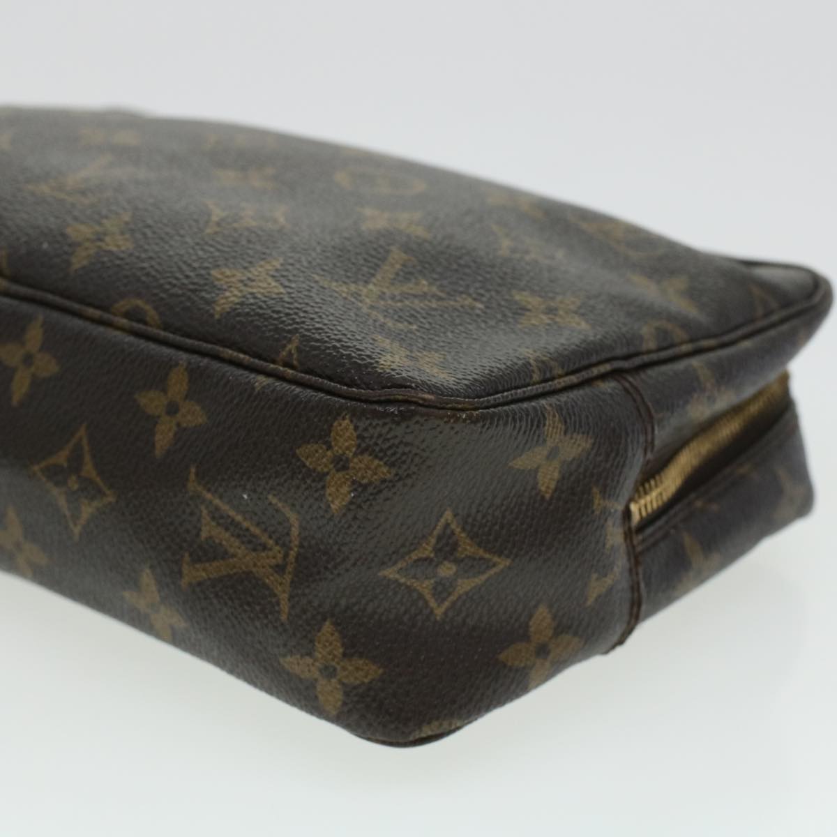 LOUIS VUITTON Monogram Trousse Toilette 23 Clutch Bag M47524 LV Auth 45237