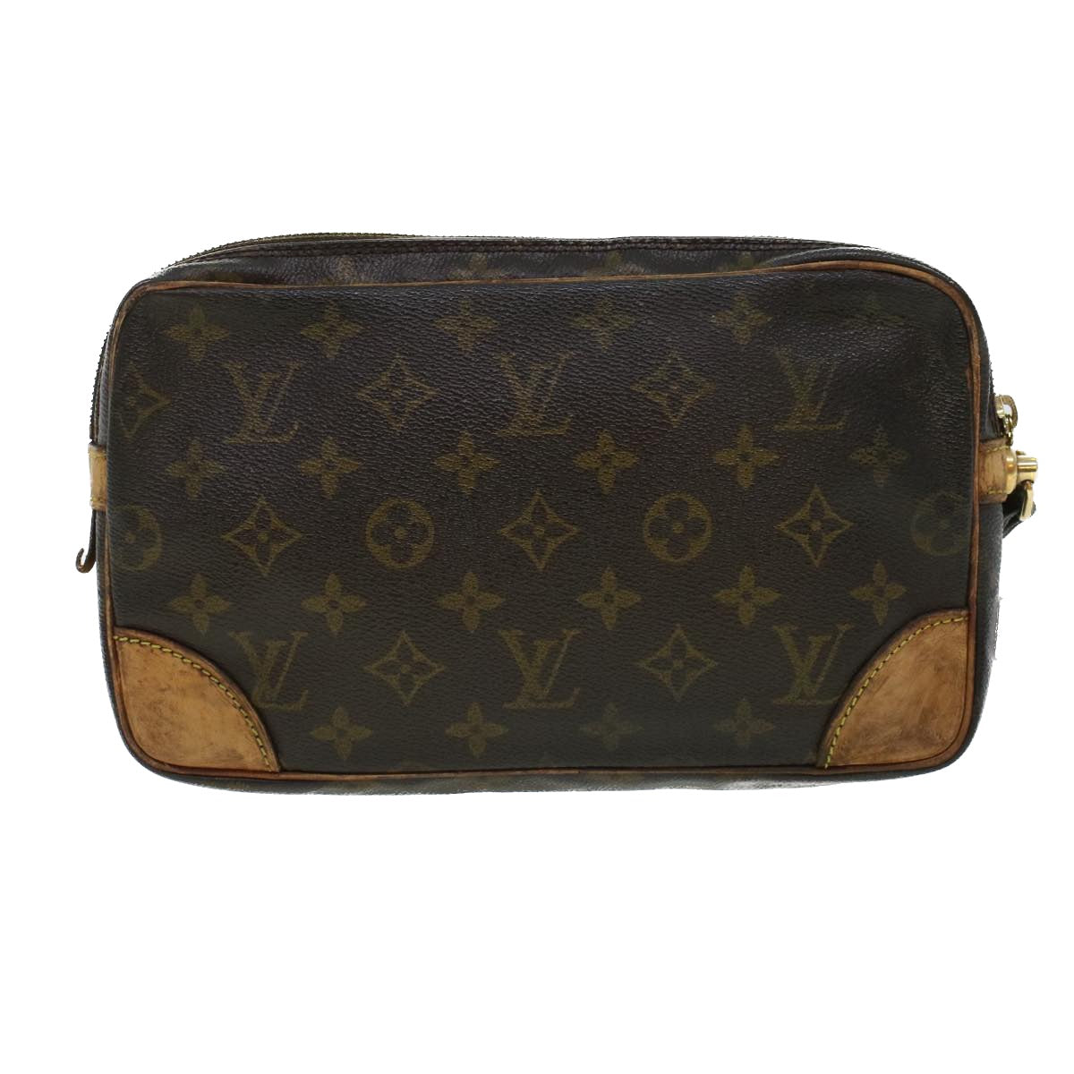 LOUIS VUITTON Monogram Marly Dragonne GM Clutch Bag M51825 LV Auth 45239 - 0