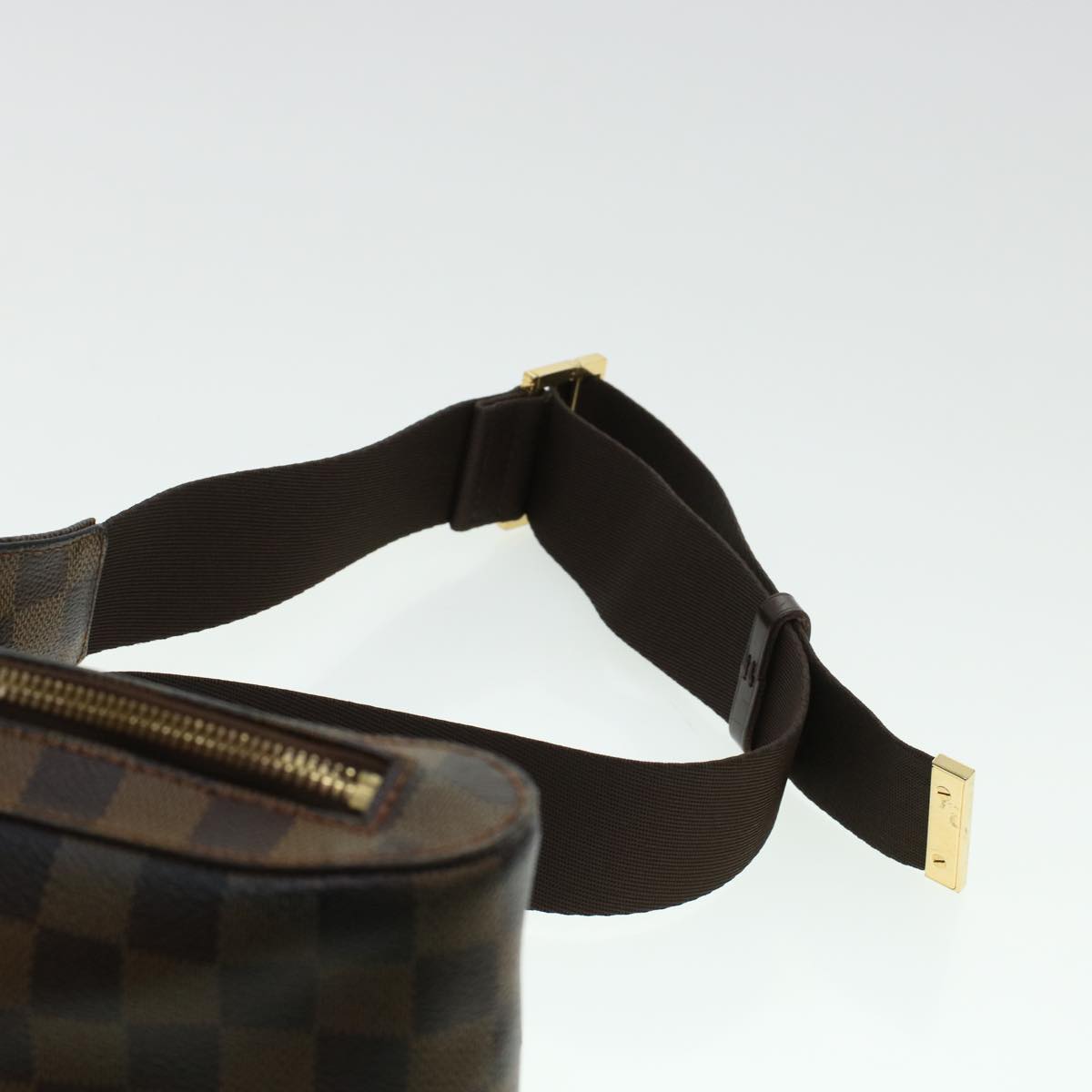 LOUIS VUITTON Damier Ebene Geronimos Shoulder Bag N51994 LV Auth 45251