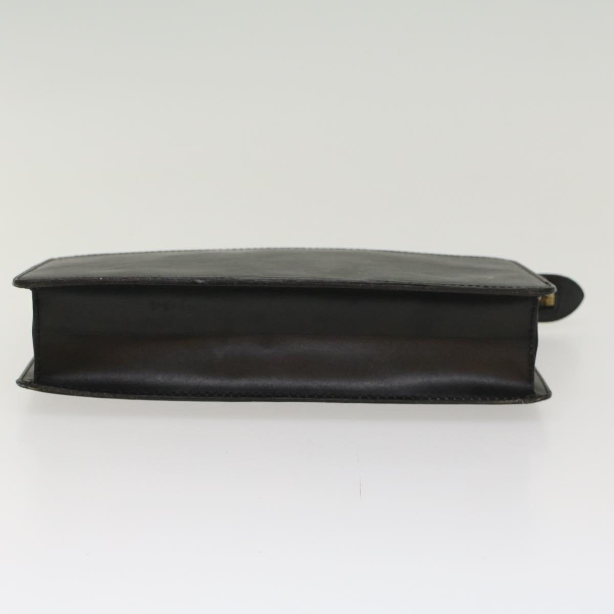 LOUIS VUITTON Epi Pochette Homme Clutch Bag Black M52522 LV Auth 45269