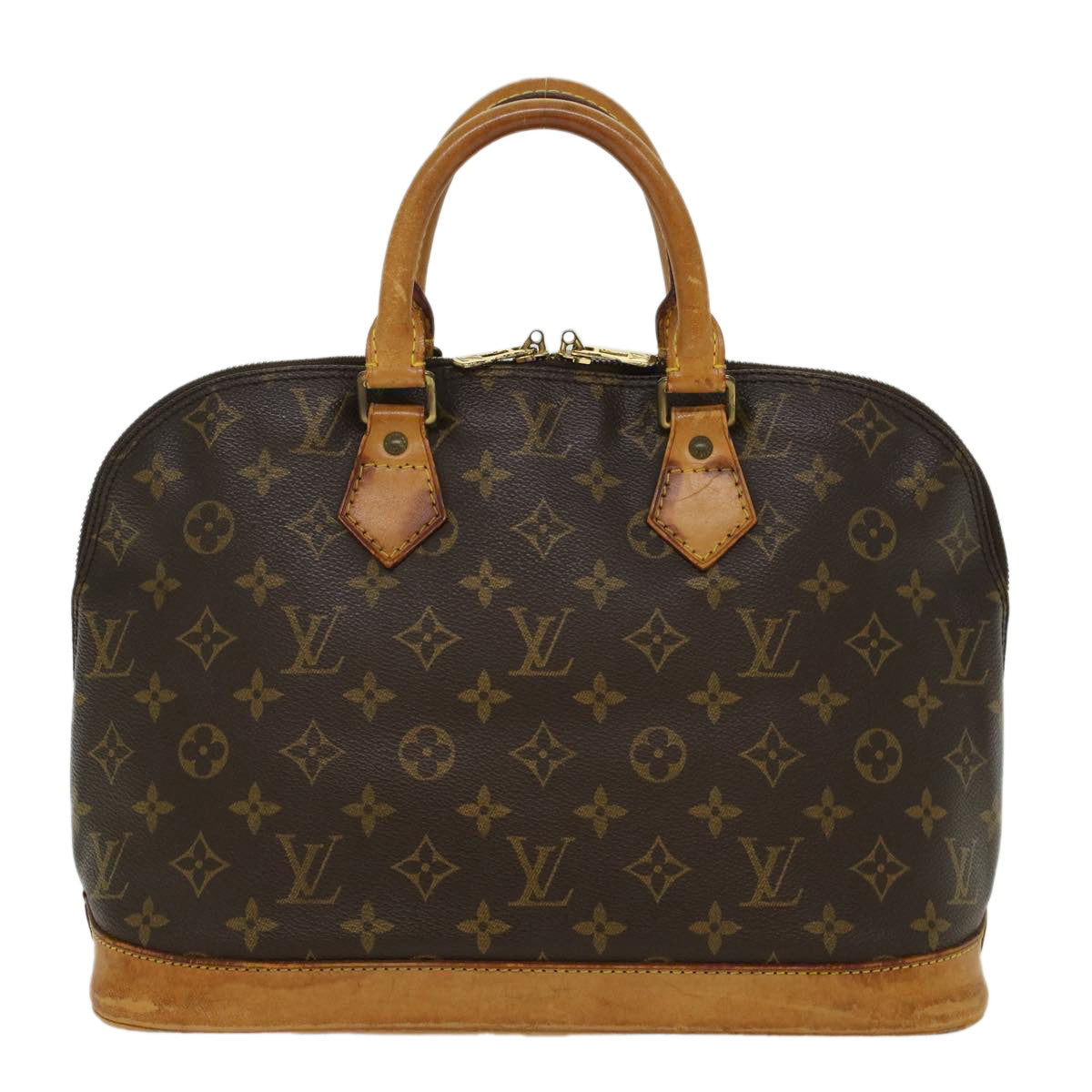 LOUIS VUITTON Monogram Alma Hand Bag M51130 LV Auth 45309