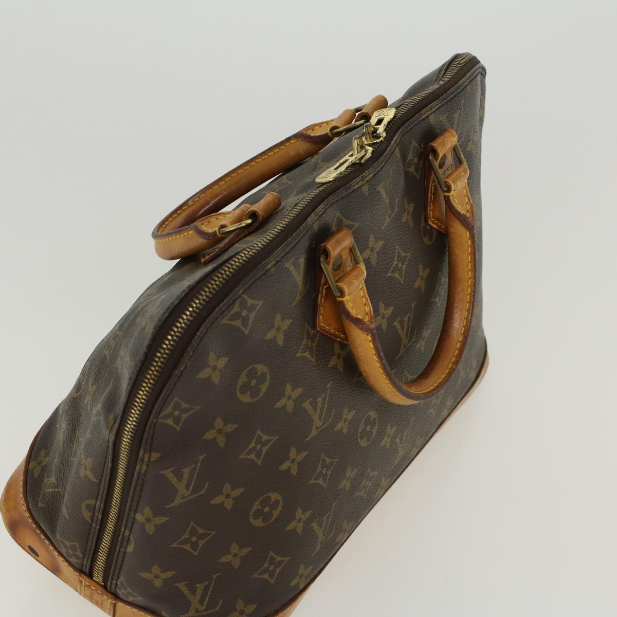 LOUIS VUITTON Monogram Alma Hand Bag M51130 LV Auth 45309