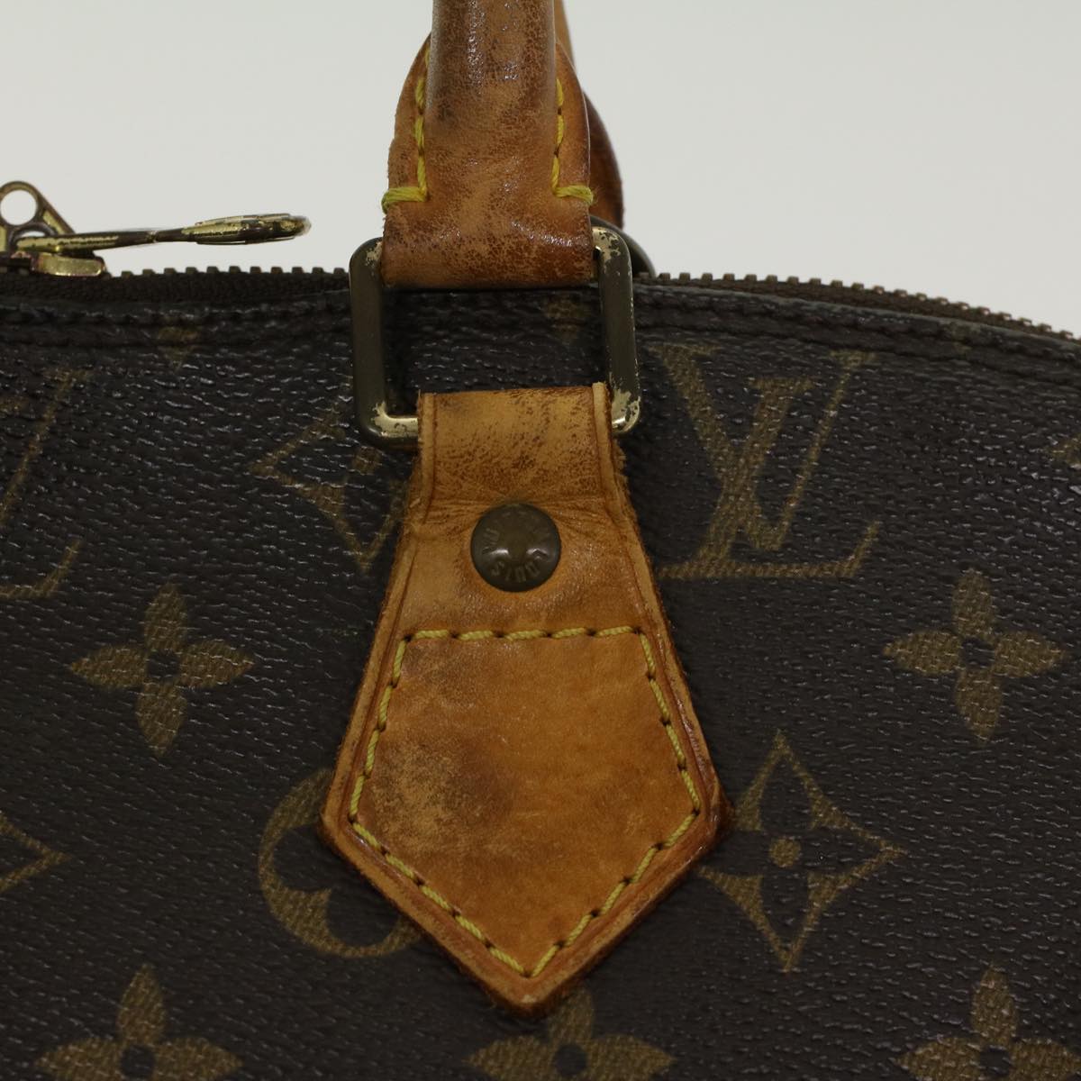 LOUIS VUITTON Monogram Alma Hand Bag M51130 LV Auth 45310