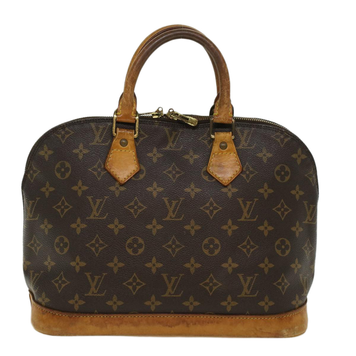 LOUIS VUITTON Monogram Alma Hand Bag M51130 LV Auth 45310