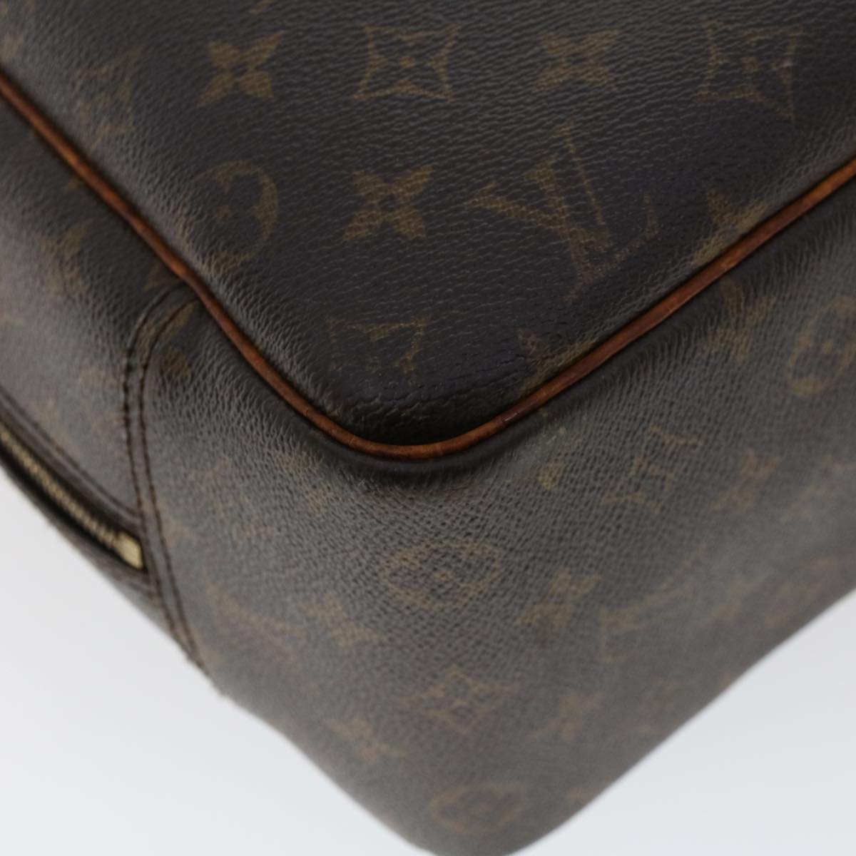 LOUIS VUITTON Monogram Deauville Hand Bag M47270 LV Auth 45311