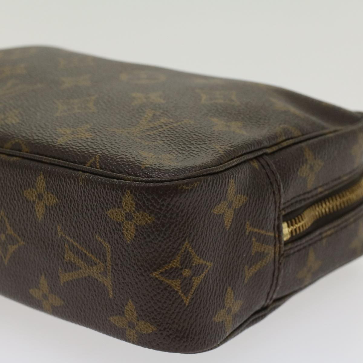 LOUIS VUITTON Monogram Trousse Toilette 23 Clutch Bag M47524 LV Auth 45314