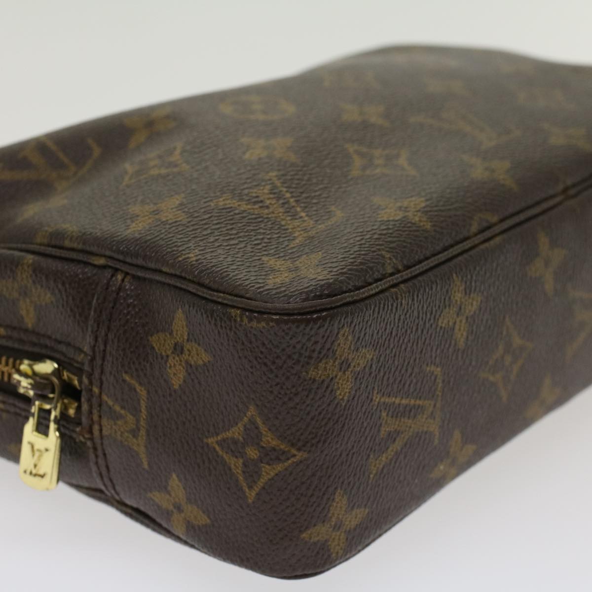 LOUIS VUITTON Monogram Trousse Toilette 23 Clutch Bag M47524 LV Auth 45314