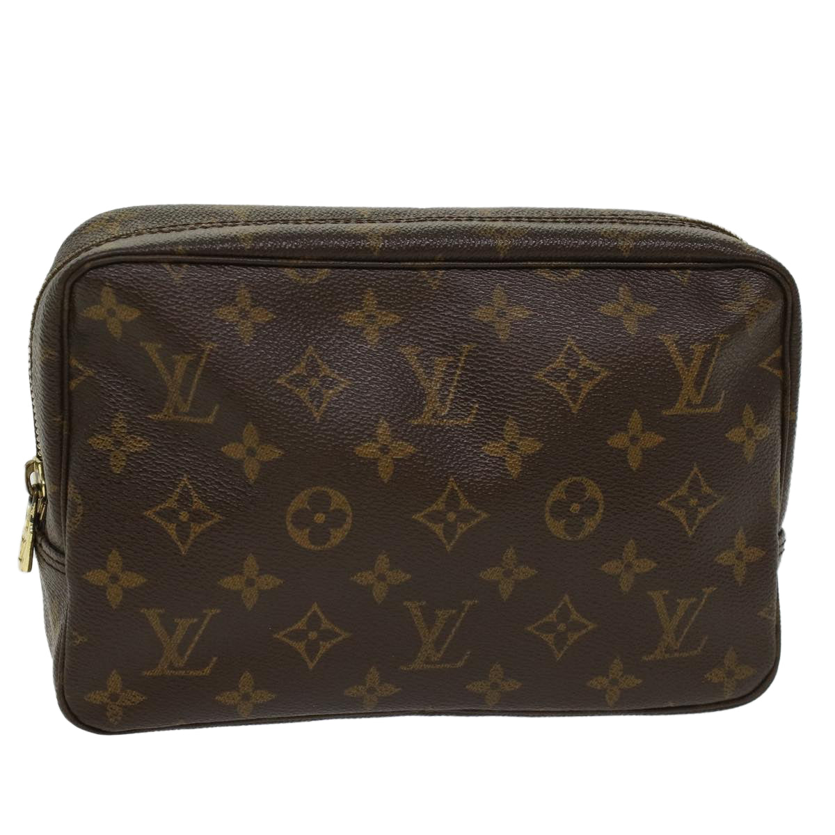 LOUIS VUITTON Monogram Trousse Toilette 23 Clutch Bag M47524 LV Auth 45314