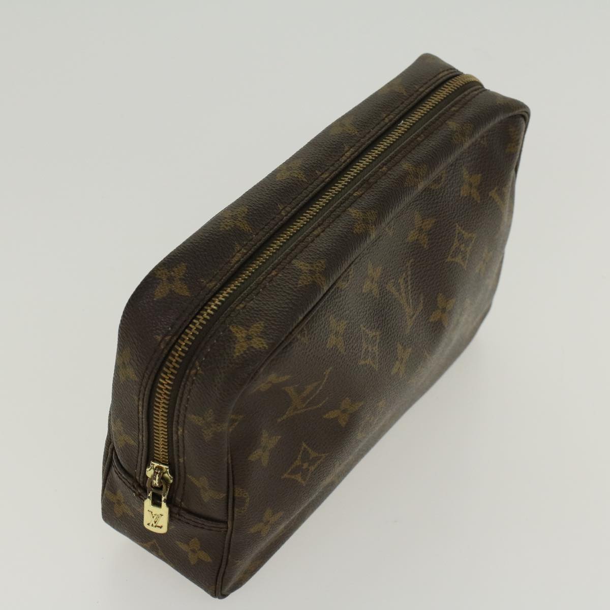 LOUIS VUITTON Monogram Trousse Toilette 23 Clutch Bag M47524 LV Auth 45314