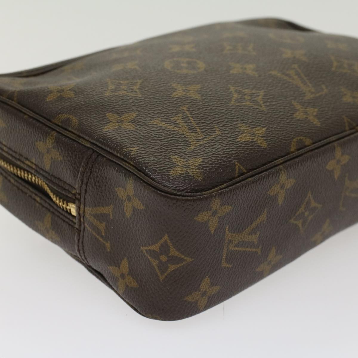 LOUIS VUITTON Monogram Trousse Toilette 23 Clutch Bag M47524 LV Auth 45314