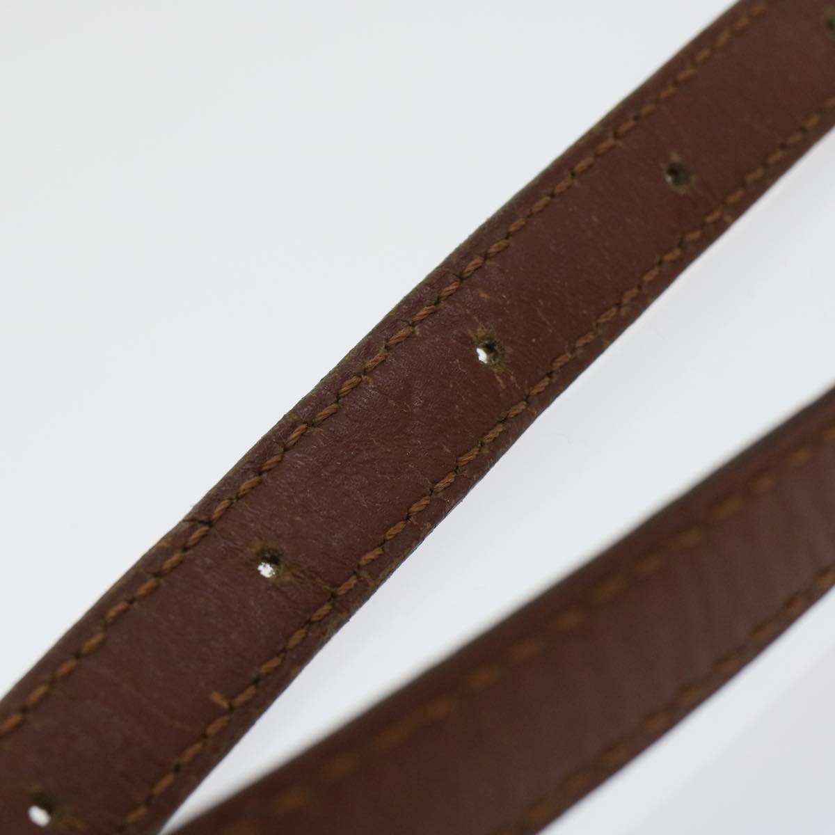 LOUIS VUITTON Epi Shoulder Strap 35.4""-42.5"" Brown LV Auth 45324