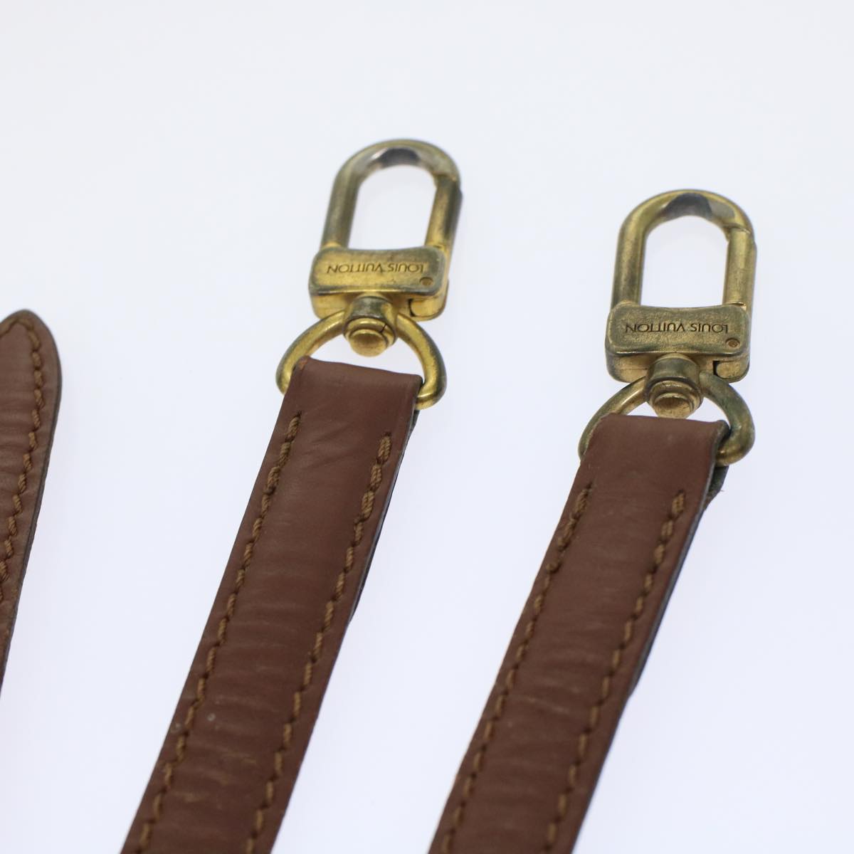 LOUIS VUITTON Epi Shoulder Strap 35.4""-42.5"" Brown LV Auth 45324