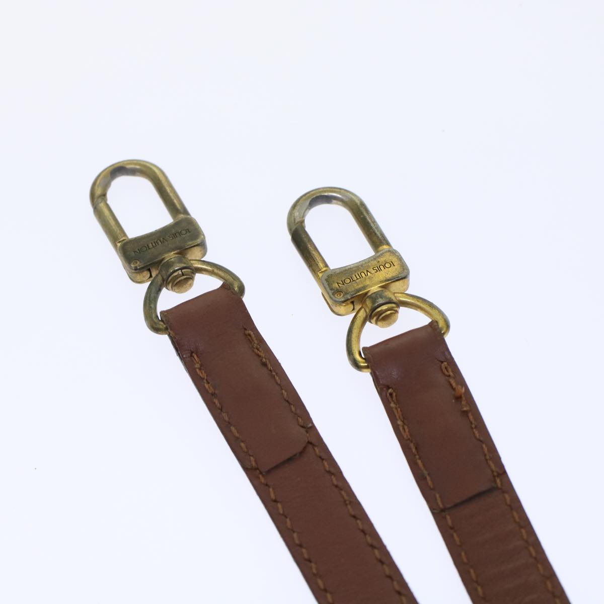 LOUIS VUITTON Epi Shoulder Strap 35.4""-42.5"" Brown LV Auth 45324