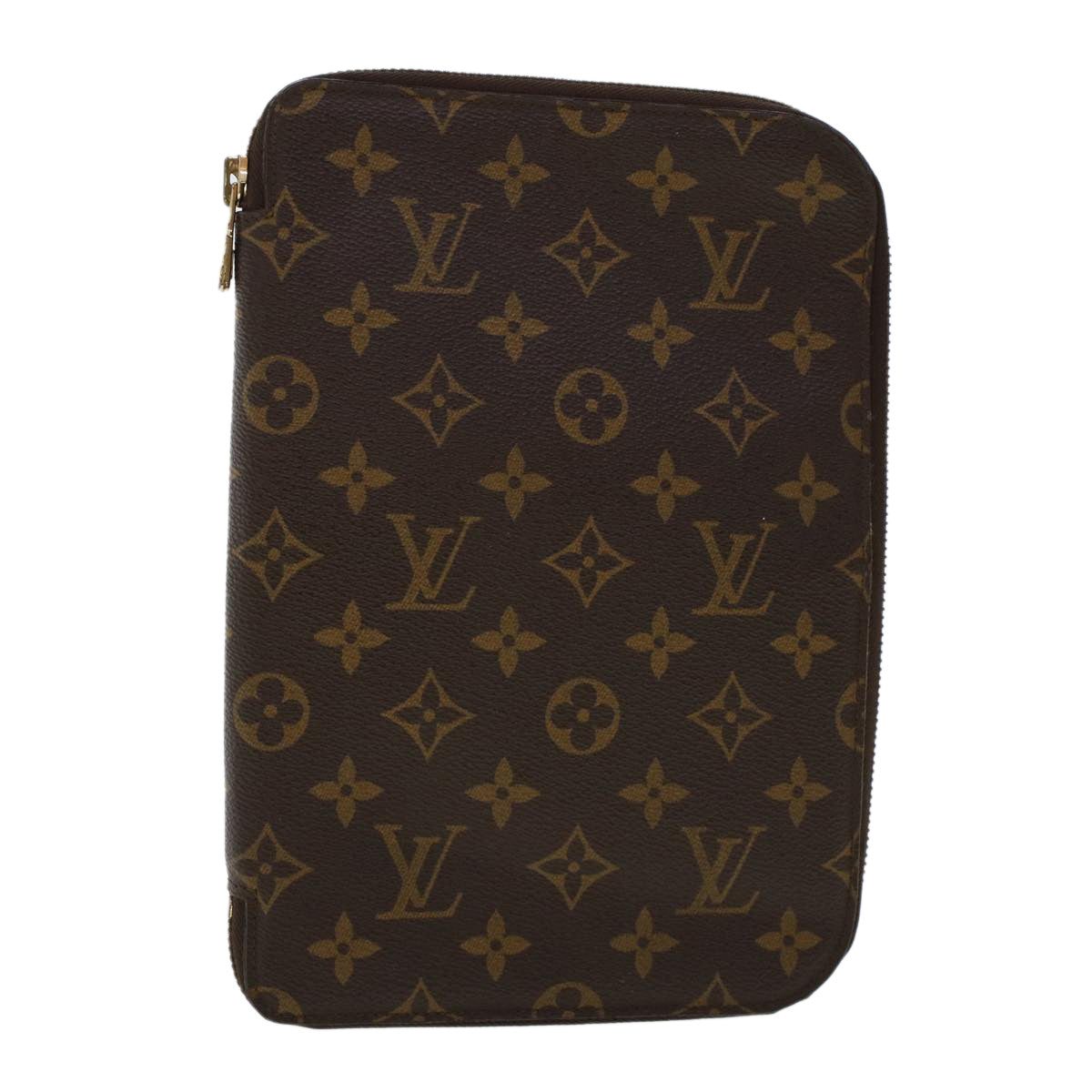 LOUIS VUITTON Monogram Passport Case LV Auth 45325