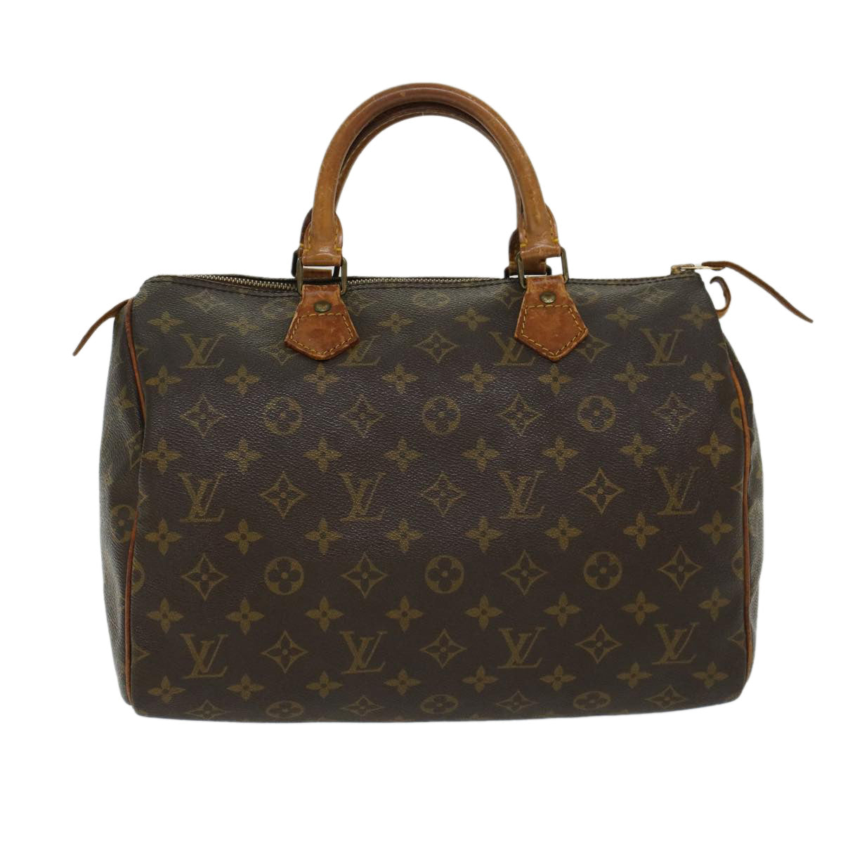 LOUIS VUITTON Monogram Speedy 30 Hand Bag M41526 LV Auth 45327