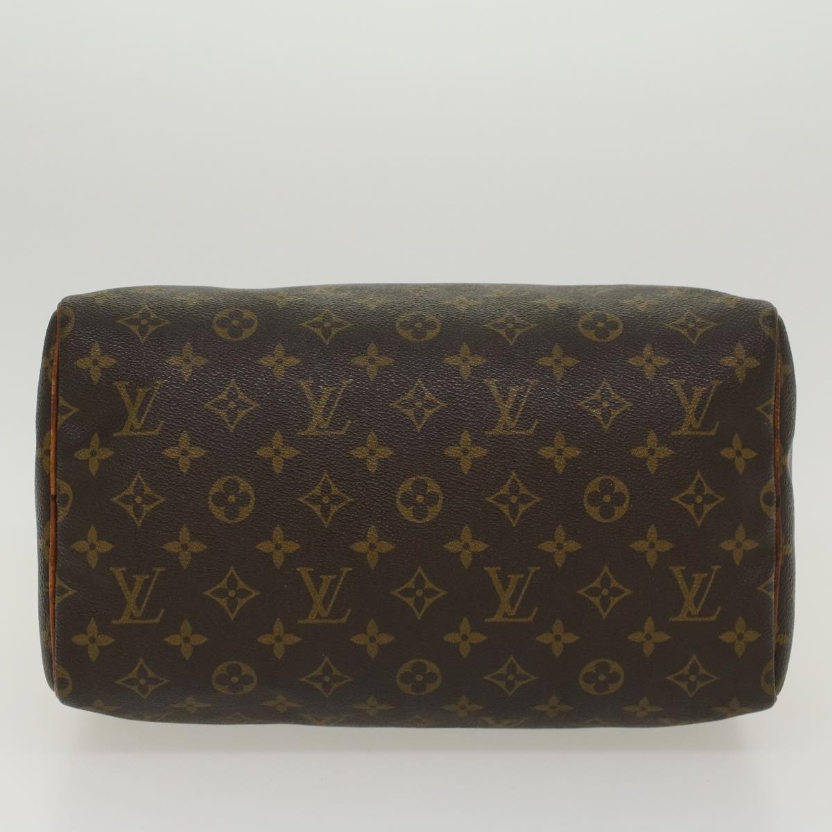 LOUIS VUITTON Monogram Speedy 30 Hand Bag M41526 LV Auth 45327