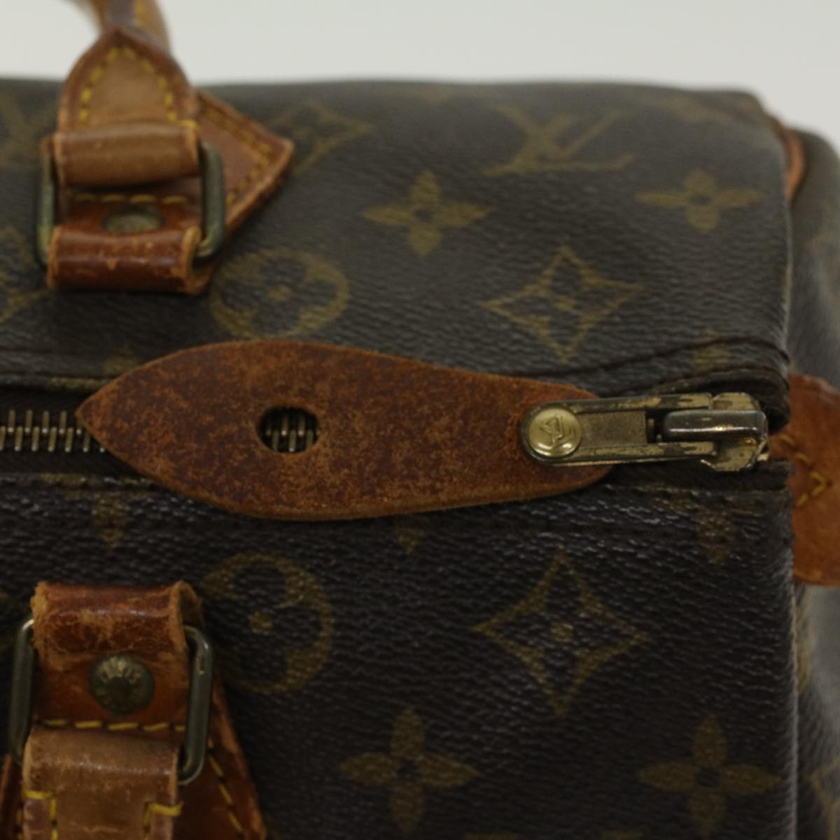 LOUIS VUITTON Monogram Speedy 30 Hand Bag M41526 LV Auth 45327