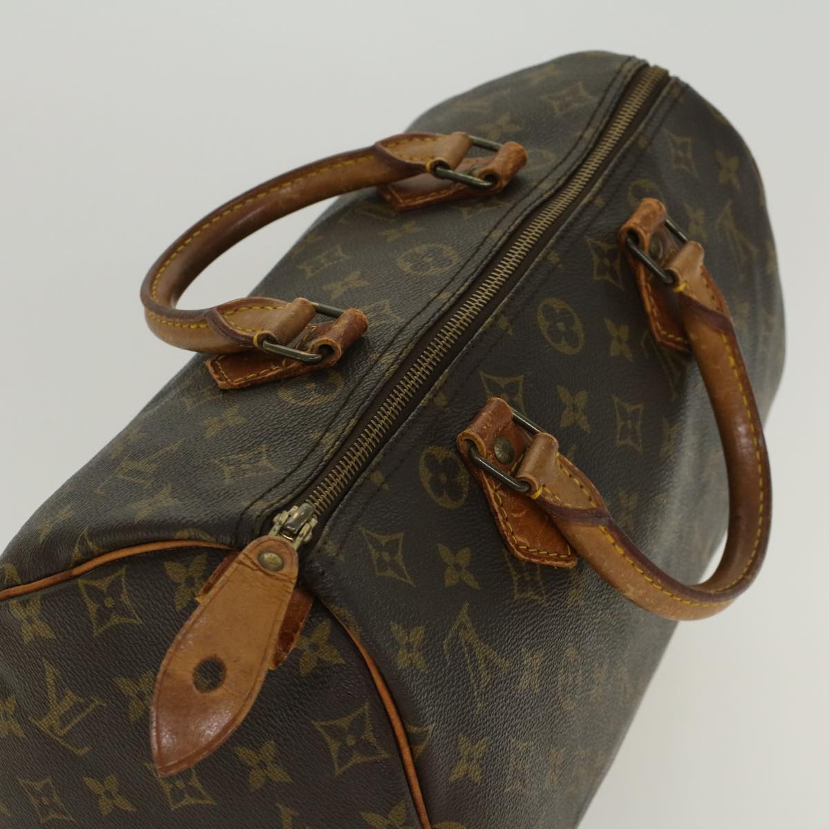 LOUIS VUITTON Monogram Speedy 30 Hand Bag M41526 LV Auth 45327